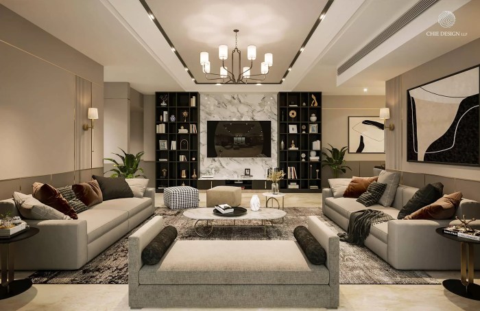 Luxury House Living Room Interior